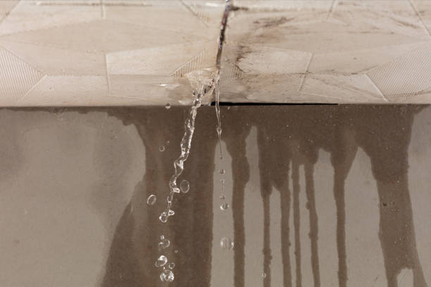 Professional Water Damage Restoration technician working in Saint Leonard, MD